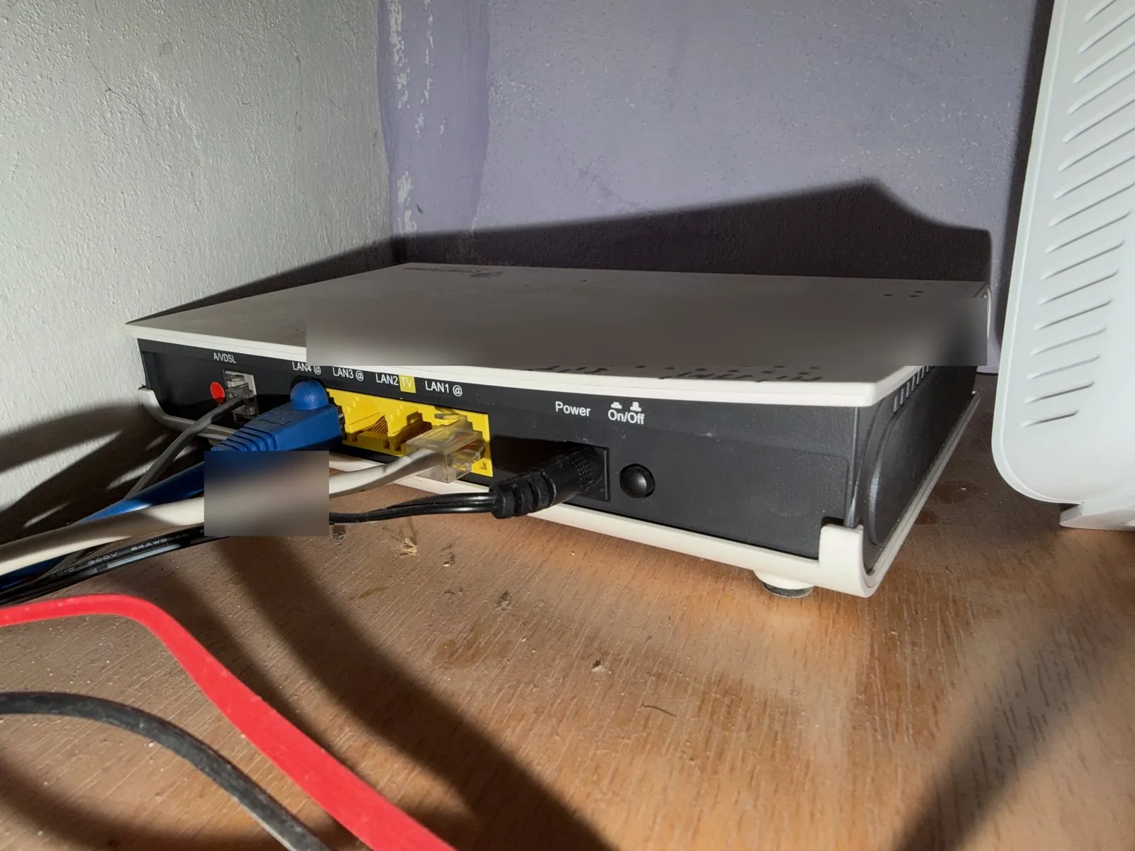 Starý DSL router